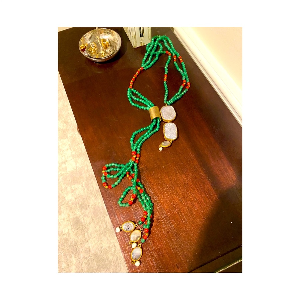 Vintage turkish tassel necklace